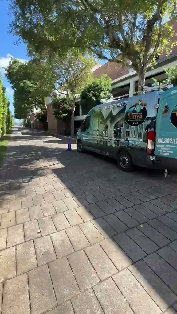 Still frame from a Joya General Services job video