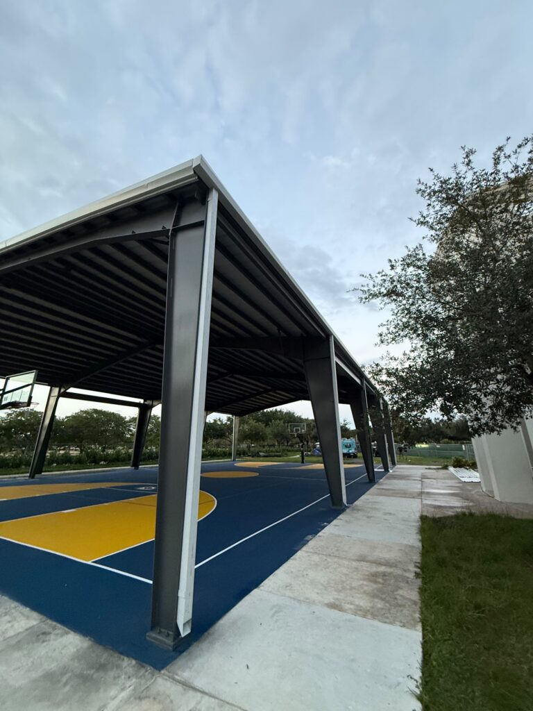 Gutter and downspout work completed in Hialeah, Florida