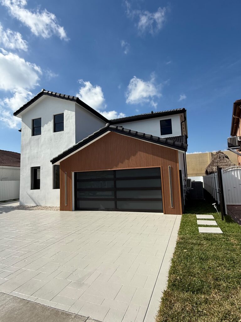 Fascia and gutter line completed in Fort Lauderdale, Florida