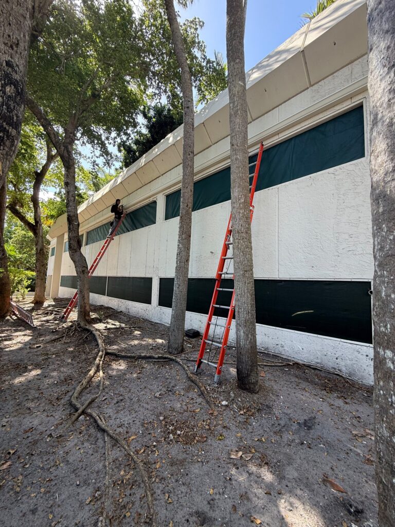 Gutter work completed by Joya General Services in South Florida