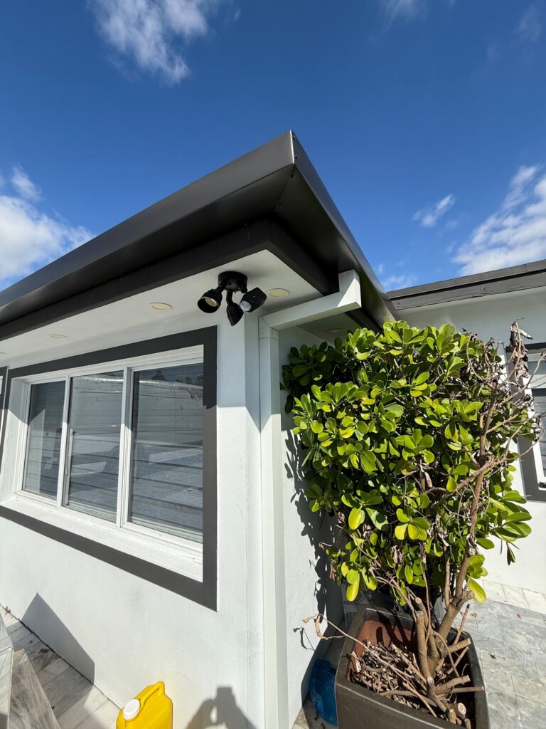 Gutter work completed by Joya General Services in South Florida