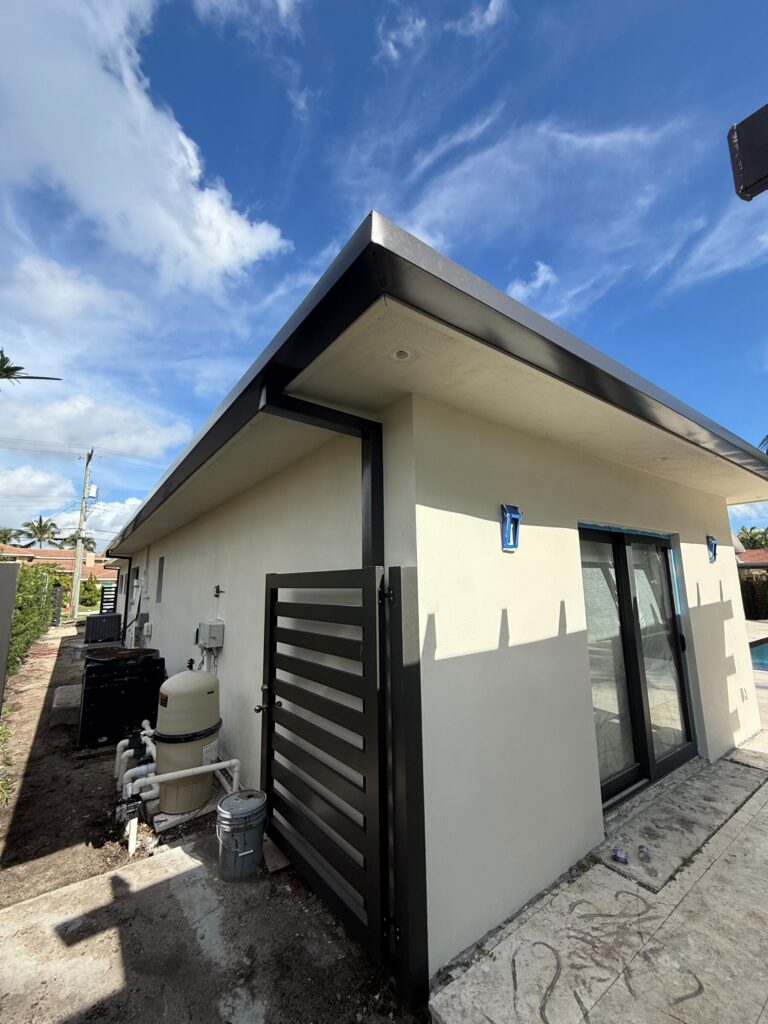 Gutter work completed by Joya General Services in South Florida